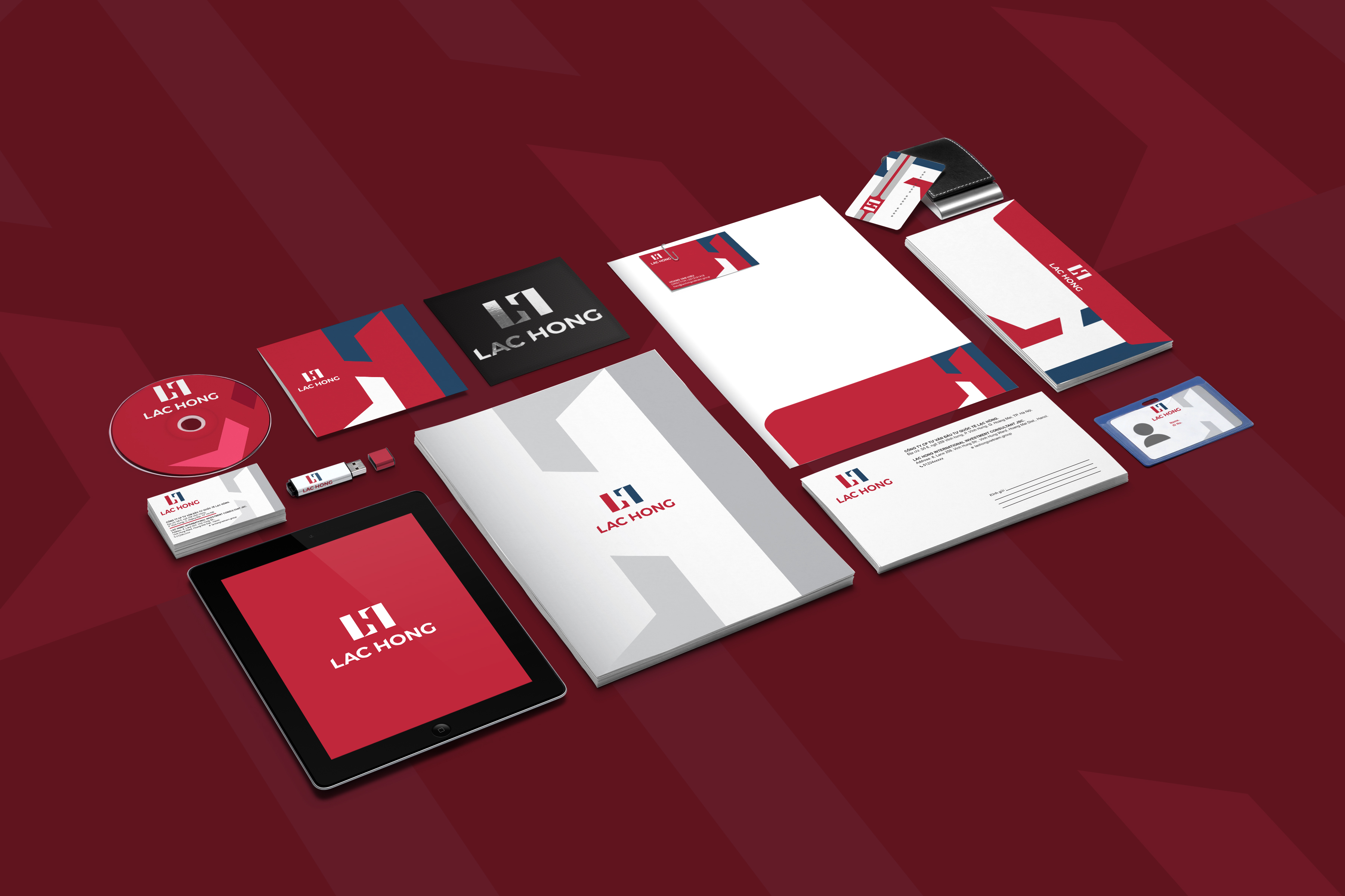 Lạc Hồng - Thiết kế logo nhận diện thương hiệu Lạc Hồng